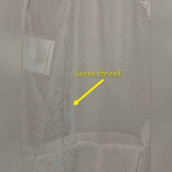 Apricot Sleeveless Lace Kimono/Boho Style Size Medium - Picture 4 of 7